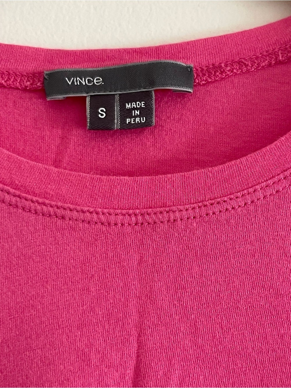 Vince Pink Crewneck Tee